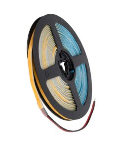 GLOBOSTAR® BEE 70357 Ταινία LED 9W/m 810lm/m 120° DC 24V IP20 384 x COB Chip/m Θερμό Λευκό 2700K Dimmable – Sanan COB Chip – Μ500 x Π0.5 x Υ0.2cm – Ρολό 5 Μέτρων – 5 Χρόνια Εγγύηση