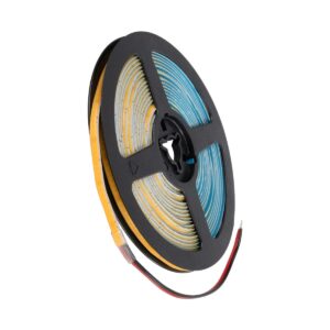 GLOBOSTAR® BEE 70357 Ταινία LED 9W/m 810lm/m 120° DC 24V IP20 384 x COB Chip/m Θερμό Λευκό 2700K Dimmable – Sanan COB Chip – Μ500 x Π0.5 x Υ0.2cm – Ρολό 5 Μέτρων – 5 Χρόνια Εγγύηση