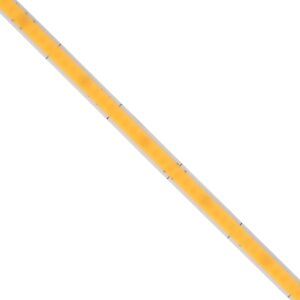 GLOBOSTAR® BEE 70357 Ταινία LED 9W/m 810lm/m 120° DC 24V IP20 384 x COB Chip/m Θερμό Λευκό 2700K Dimmable – Sanan COB Chip – Μ500 x Π0.5 x Υ0.2cm – Ρολό 5 Μέτρων – 5 Χρόνια Εγγύηση