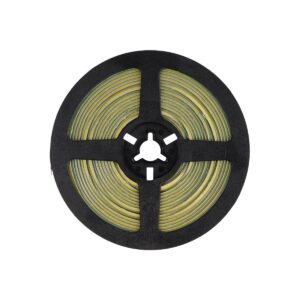 GLOBOSTAR® BEE 70357 Ταινία LED 9W/m 810lm/m 120° DC 24V IP20 384 x COB Chip/m Θερμό Λευκό 2700K Dimmable – Sanan COB Chip – Μ500 x Π0.5 x Υ0.2cm – Ρολό 5 Μέτρων – 5 Χρόνια Εγγύηση