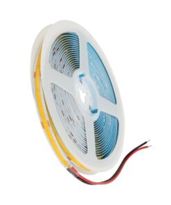 GLOBOSTAR® BEE 70360 Ταινία LED 8W/m 800lm/m 120° DC 24V IP20 320 x COB Chip/m Φυσικό Λευκό 4500K Dimmable – Sanan COB Chip – Μ500 x Π0.8 x Υ0.2cm – Ρολό 5 Μέτρων – 5 Χρόνια Εγγύηση