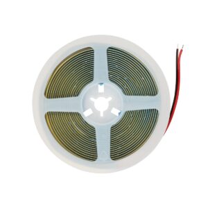 GLOBOSTAR® BEE 70360 Ταινία LED 8W/m 800lm/m 120° DC 24V IP20 320 x COB Chip/m Φυσικό Λευκό 4500K Dimmable – Sanan COB Chip – Μ500 x Π0.8 x Υ0.2cm – Ρολό 5 Μέτρων – 5 Χρόνια Εγγύηση