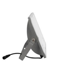 GLOBOSTAR® LUMOVOX 73068 Προβολέας LED 200W 10000lm 120° DC 5V με Φωτοβολταϊκό Panel 5V 12W & Επαναφορτιζόμενη Μπαταρία Li-ion 3.2V 10000mAh Αδιάβροχο IP67 Ψυχρό Λευκό 6000K – 180 x SMD2835 Sanan Chip – Γκρι Ανθρακί – Μ29.5 x Π5.5 x Υ19cm – 2 Χρόνια Εγγύηση