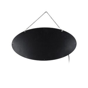GloboStar® 75685 Φωτιστικό Ταμπέλα LED Οβάλ Σήμανσης PIZZA 3W με Πρίζα AC 230V – Μ48 x Π1.8 x Υ24.5cm