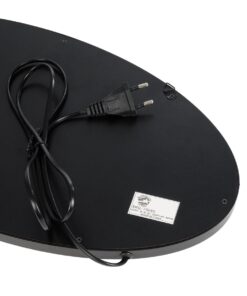 GloboStar® 75685 Φωτιστικό Ταμπέλα LED Οβάλ Σήμανσης PIZZA 3W με Πρίζα AC 230V – Μ48 x Π1.8 x Υ24.5cm