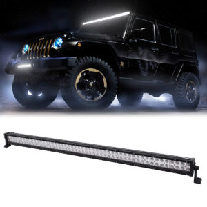 GloboStar® 85465 PRO Series Μπάρα Ίσια – Straight για Αυτοκίνητα & Φορτηγά LED CREE XBD 300W 30000lm DC 10-30V Αδιάβροχη IP65 Ψυχρό Λευκό 6000K