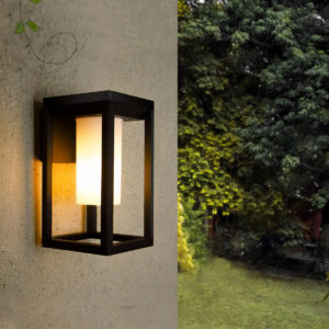it-Lighting Annie Outdoor Wall Lamp Black 1xE27 D:150x160x270mm (80206114)
