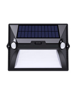 it-Lighting Teal LED 10W Solar Outdoor Wall Lamp Black D:255 x 181mm (80207111S)