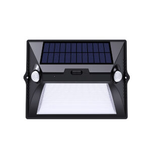it-Lighting Teal LED 10W Solar Outdoor Wall Lamp Black D:255 x 181mm (80207111S)