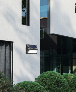 it-Lighting Teal LED 10W Solar Outdoor Wall Lamp Black D:255 x 181mm (80207111S)