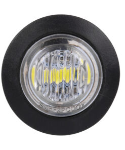 GloboStar® 85307 Πακέτο 50 Τεμάχια Φώτα Όγκου για Φορτηγά BULLET PIN LED SMD 5730 1W / Τεμ. 100lm DC 24V Αδιάβροχα IP65 Ψυχρό Λευκό 6000K