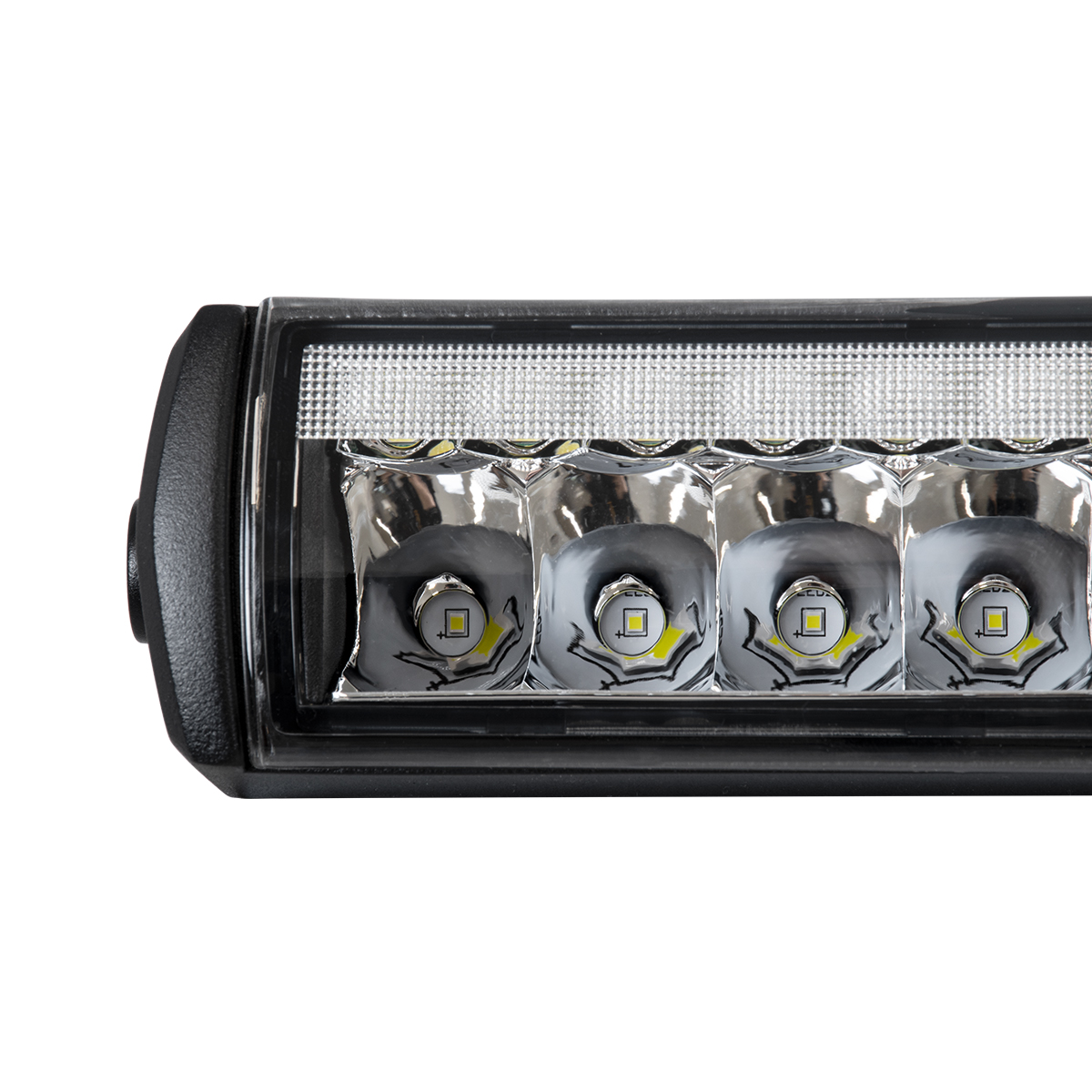GloboStar® 85333 E9 Mark Vehicle – JEEP & Forklift LED Bar – Μπάρα Εργασίας για Οχήματα – JEEP & Περονοφόρα – Κλαρκ LED 120W DC 10-30V Αδιάβροχη IP6K9K Ψυχρό Λευκό 6000K Μ50 x Π6 x Υ5cm