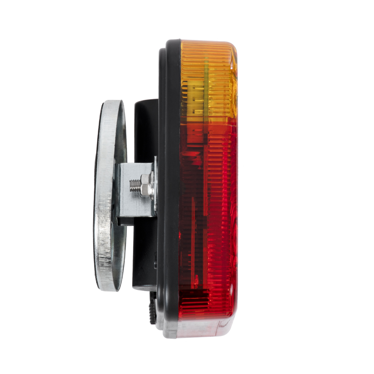 GloboStar® 85339 Ζευγάρι Ασύρματα Επαναφορτιζόμενα Φανάρια για Τρέιλερ LED 150W με Μαγνήτη & Επαναφορτιζόμενη Μπαταρία 2000mAh – Ασύρματος Πομπός & Δέκτης RF 2.4Ghz – Κόκκινο – Πορτοκαλί – Λευκό – Αδιάβροχα IP65 – Μ11 x Π11 x Υ5cm – 1 Χρόνο Εγγύηση