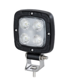 GloboStar® 85399 E4 Mark Vehicle & Forklift Work Lights – Φώτα Εργασίας για Οχήματα Περονοφόρα – Κλάρκ LED 20W DC 10-80V Αδιάβροχο IP67 Ψυχρό Λευκό 6000K Μ11 x Π11 x Υ5cm