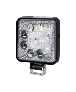 GloboStar® 85404 Vehicle Work Lights – Φώτα Εργασίας για Οχήματα LED 27W DC 10-30V Αδιάβροχο IP67 Ψυχρό Λευκό 6000K Μ14 x Π11 x Υ2.2cm