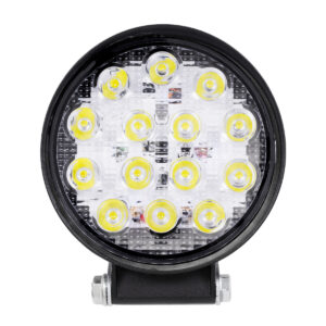 GLOBOSTAR® WORKPRO 85406 Προβολάκι LED 42W 4200lm 45° DC 10-30V Αδιάβροχο IP65 Ψυχρό Λευκό 6000K – CREE COB Chip – Μ11.4 x Π3 x Υ12.8cm – 2 Χρόνια Εγγύηση