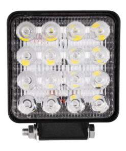 GLOBOSTAR® WORKPRO 85407 Προβολάκι LED 48W 4800lm 45° DC 10-30V Αδιάβροχο IP65 Ψυχρό Λευκό 6000K – CREE XBD Chip – Μ10.8 x Π3.2 x Υ12.8cm – 2 Χρόνια Εγγύηση