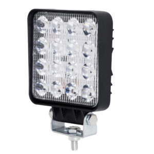 GLOBOSTAR® WORKPRO 85407 Προβολάκι LED 48W 4800lm 45° DC 10-30V Αδιάβροχο IP65 Ψυχρό Λευκό 6000K – CREE XBD Chip – Μ10.8 x Π3.2 x Υ12.8cm – 2 Χρόνια Εγγύηση