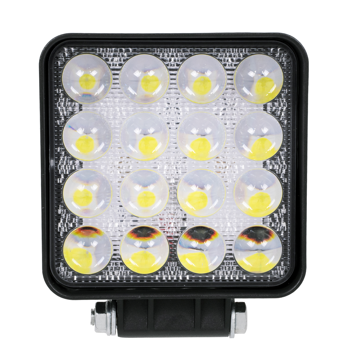 GLOBOSTAR® WORKPRO 85408 Προβολάκι LED 48W 4800lm 45° DC 10-30V Αδιάβροχο IP65 Ψυχρό Λευκό 6000K – CREE XBD 7D Chip – Μ10.8 x Π3.2 x Υ12.8cm – 2 Χρόνια Εγγύηση