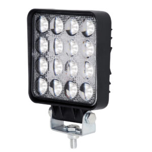 GLOBOSTAR® WORKPRO 85408 Προβολάκι LED 48W 4800lm 45° DC 10-30V Αδιάβροχο IP65 Ψυχρό Λευκό 6000K – CREE XBD 7D Chip – Μ10.8 x Π3.2 x Υ12.8cm – 2 Χρόνια Εγγύηση