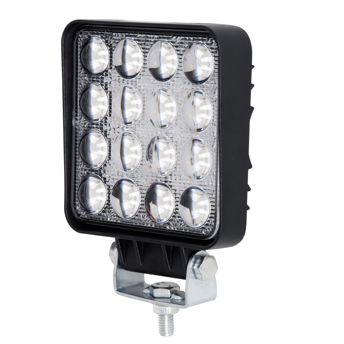 GLOBOSTAR® WORKPRO 85408 Προβολάκι LED 48W 4800lm 45° DC 10-30V Αδιάβροχο IP65 Ψυχρό Λευκό 6000K – CREE XBD 7D Chip – Μ10.8 x Π3.2 x Υ12.8cm – 2 Χρόνια Εγγύηση