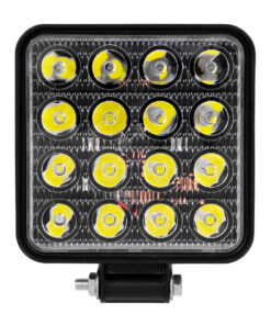 GLOBOSTAR® WORKPRO 85409 Προβολάκι LED 48W 4800lm 45° DC 10-30V Αδιάβροχο IP65 Ψυχρό Λευκό 6000K – CREE COB Chip – Μ10.8 x Π3.2 x Υ12.8cm – 2 Χρόνια Εγγύηση