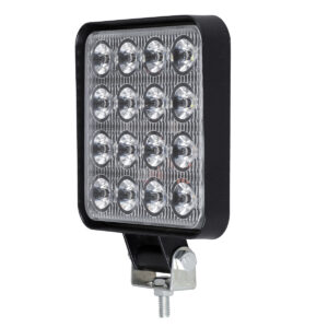 GLOBOSTAR® WORKPRO 85409 Προβολάκι LED 48W 4800lm 45° DC 10-30V Αδιάβροχο IP65 Ψυχρό Λευκό 6000K – CREE COB Chip – Μ10.8 x Π3.2 x Υ12.8cm – 2 Χρόνια Εγγύηση