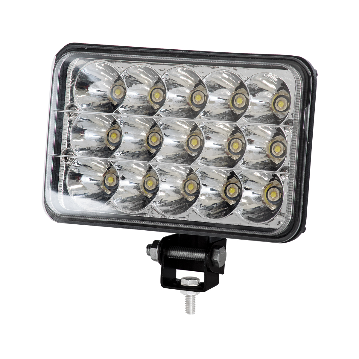 GloboStar® 85420 Vehicle & Forklift Work Lights – Φώτα Εργασίας για Οχήματα Περονοφόρα – Κλάρκ H4 H/L LED 45W DC 9-80V Αδιάβροχο IP67 Ψυχρό Λευκό 6000K Μ20.5 x Π13.5 x Υ6.5cm