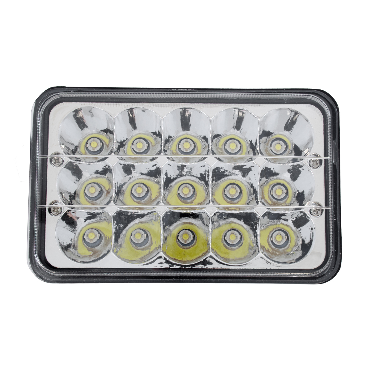 GloboStar® 85420 Vehicle & Forklift Work Lights – Φώτα Εργασίας για Οχήματα Περονοφόρα – Κλάρκ H4 H/L LED 45W DC 9-80V Αδιάβροχο IP67 Ψυχρό Λευκό 6000K Μ20.5 x Π13.5 x Υ6.5cm