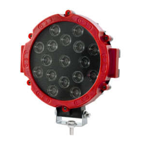 GloboStar® 85422 Vehicle & Forklift Work Lights – Φώτα Εργασίας για Οχήματα Περονοφόρα – Κλάρκ LED 45W DC 9-80V Αδιάβροχο IP67 Μαύρο Κόκκινο Μ20 x Π18 x Υ5cm