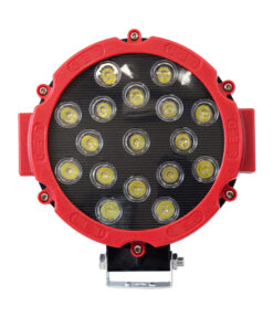 GloboStar® 85422 Vehicle & Forklift Work Lights – Φώτα Εργασίας για Οχήματα Περονοφόρα – Κλάρκ LED 45W DC 9-80V Αδιάβροχο IP67 Μαύρο Κόκκινο Μ20 x Π18 x Υ5cm