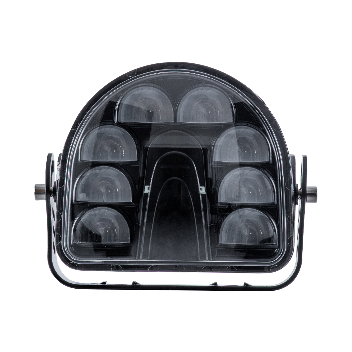 GloboStar® 85423 E9 Mark Forklift Safety Lights – Φώτα Προειδοποίησης & Διαγράμμισης Ασφαλείας για Περονοφόρα – Κλάρκ LED 24W DC 9-80V Αδιάβροχο IP67 Κόκκινο Μ14 x Π14.5 x Υ6cm