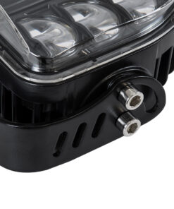 GloboStar® 85423 E9 Mark Forklift Safety Lights – Φώτα Προειδοποίησης & Διαγράμμισης Ασφαλείας για Περονοφόρα – Κλάρκ LED 24W DC 9-80V Αδιάβροχο IP67 Κόκκινο Μ14 x Π14.5 x Υ6cm