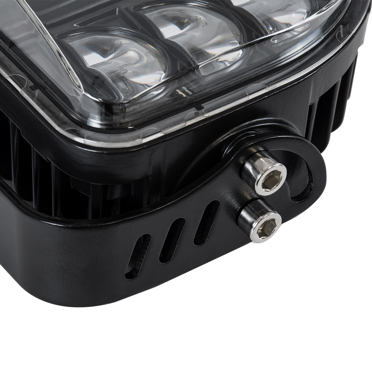 GloboStar® 85423 E9 Mark Forklift Safety Lights – Φώτα Προειδοποίησης & Διαγράμμισης Ασφαλείας για Περονοφόρα – Κλάρκ LED 24W DC 9-80V Αδιάβροχο IP67 Κόκκινο Μ14 x Π14.5 x Υ6cm