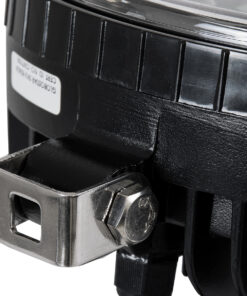 GloboStar® 85424 E9 Mark Forklift Safety Lights – Φώτα Προειδοποίησης & Διαγράμμισης Ασφαλείας για Περονοφόρα – Κλάρκ LED 8W DC 9-80V Αδιάβροχο IP67 Κόκκινο Μ14.5 x Π11.5 x Υ8cm