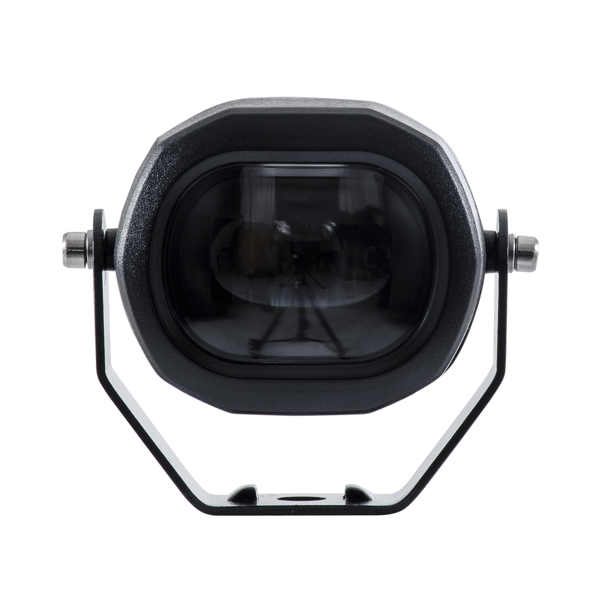 GloboStar® 85426 E9 Mark Forklift Safety Lights – Φώτα Προειδοποίησης & Διαγράμμισης Ασφαλείας για Περονοφόρα – Κλάρκ LED 6W DC 9-80V Αδιάβροχο IP67 Κόκκινο Μ7 x Π8 x Υ5.5cm