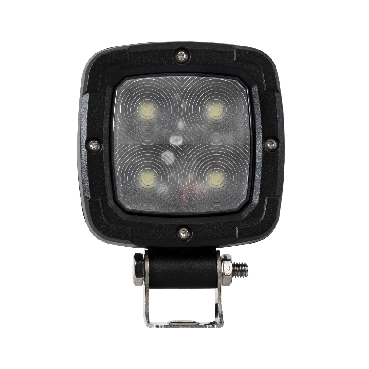 GloboStar® 85427 E4 Mark Vehicle & Forklift Work Lights – Φώτα Εργασίας για Οχήματα Περονοφόρα – Κλάρκ LED 20W DC 10-30V Αδιάβροχο IP67 Ψυχρό Λευκό 6000K Μ14 x Π9.5 x Υ3cm