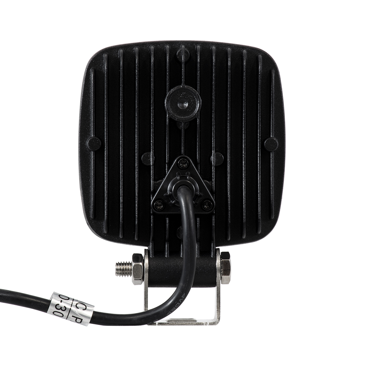 GloboStar® 85427 E4 Mark Vehicle & Forklift Work Lights – Φώτα Εργασίας για Οχήματα Περονοφόρα – Κλάρκ LED 20W DC 10-30V Αδιάβροχο IP67 Ψυχρό Λευκό 6000K Μ14 x Π9.5 x Υ3cm