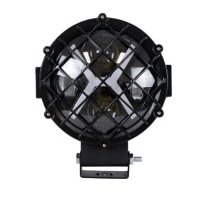 GloboStar® 85438 Vehicle & JEEP Work Lights – Φώτα Εργασίας για Οχήματα και JEEP με X Light DRL & Φλας LED High Power 45W DC 9-36V Αδιάβροχo IP67 Πορτοκαλί & Ψυχρό Λευκό 6000K M17 x Π8 x Υ21cm