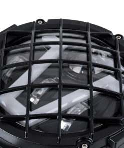 GloboStar® 85439 Vehicle & JEEP Work Lights – Φώτα Εργασίας για Οχήματα και JEEP με V Light DRL & Φλας LED High Power 45W DC 9-36V Αδιάβροχo IP67 Πορτοκαλί & Ψυχρό Λευκό 6000K M17 x Π8 x Υ21cm