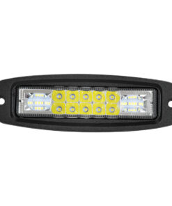 GloboStar® 85440 PRO Series Χωνευτός Προβολέας Εργασίας – Φώτα Ημέρας – Working Light – DRL για Αυτοκίνητα & Φορτηγά LED CREE XBD 48W 4800lm DC 10-30V Αδιάβροχο IP65 Ψυχρό Λευκό 6000K