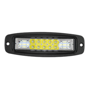 GloboStar® 85440 PRO Series Χωνευτός Προβολέας Εργασίας – Φώτα Ημέρας – Working Light – DRL για Αυτοκίνητα & Φορτηγά LED CREE XBD 48W 4800lm DC 10-30V Αδιάβροχο IP65 Ψυχρό Λευκό 6000K