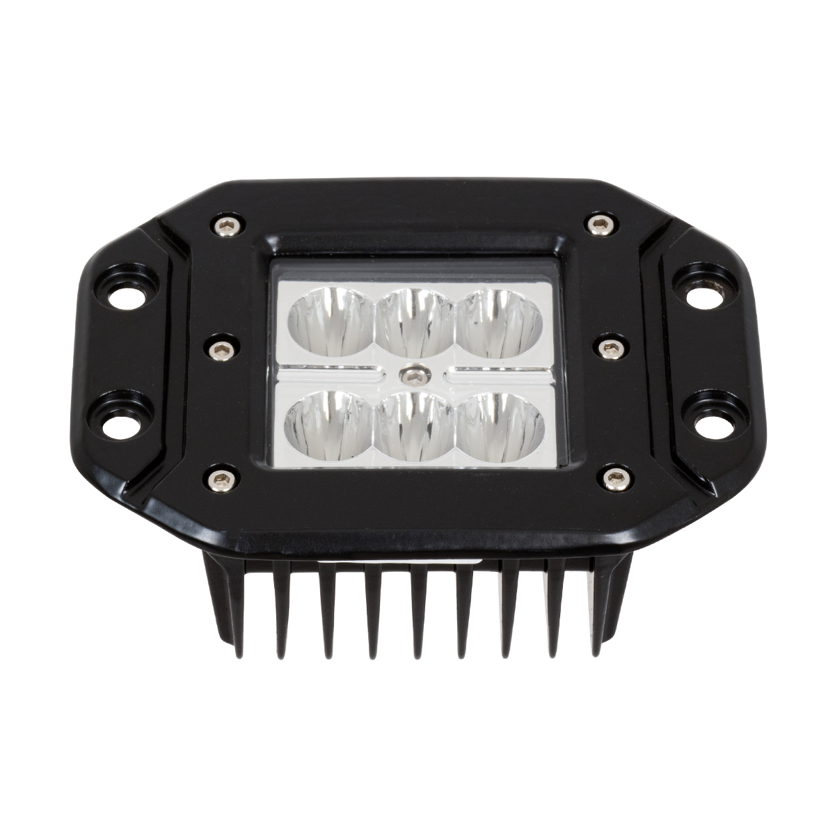 GloboStar® 85441 PRO Series Χωνευτός Προβολέας Εργασίας – Working Light για Αυτοκίνητα & Φορτηγά LED CREE XBD 24W 2400lm DC 10-30V Αδιάβροχο IP65 Ψυχρό Λευκό 6000K