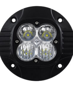 GloboStar® 85444 PRO Series Χωνευτός Προβολέας Εργασίας – Φώτα Ημέρας – Working Light – DRL για Αυτοκίνητα & Φορτηγά LED CREE XBD 20W 2000lm DC 10-30V Αδιάβροχο IP65 Ψυχρό Λευκό 6000K & RGB