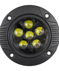 GloboStar® 85445 PRO Series Χωνευτός Προβολέας Εργασίας – Φώτα Ημέρας – Working Light – DRL για Αυτοκίνητα & Φορτηγά LED CREE XBD 24W 2400lm DC 10-30V Αδιάβροχο IP65 Ψυχρό Λευκό 6000K