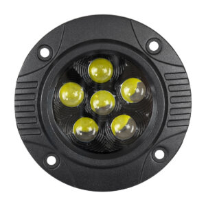 GloboStar® 85445 PRO Series Χωνευτός Προβολέας Εργασίας – Φώτα Ημέρας – Working Light – DRL για Αυτοκίνητα & Φορτηγά LED CREE XBD 24W 2400lm DC 10-30V Αδιάβροχο IP65 Ψυχρό Λευκό 6000K