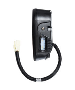 GloboStar® 85455 E57 Mark Σετ 2 x Φανάρια για TOYOTA & UNIVERSAL FORKLIFT Βασικού Φωτισμού για Οχήματα Περονοφόρα – Κλάρκ με Φλας LED 40W DC 10-80V Αδιάβροχα IP6K9K Πορτοκαλί & Ψυχρό Λευκό 6000K Μ20 x Π8 x Υ12cm