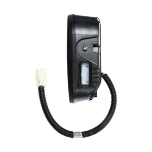 GloboStar® 85455 E57 Mark Σετ 2 x Φανάρια για TOYOTA & UNIVERSAL FORKLIFT Βασικού Φωτισμού για Οχήματα Περονοφόρα – Κλάρκ με Φλας LED 40W DC 10-80V Αδιάβροχα IP6K9K Πορτοκαλί & Ψυχρό Λευκό 6000K Μ20 x Π8 x Υ12cm