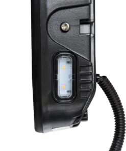 GloboStar® 85455 E57 Mark Σετ 2 x Φανάρια για TOYOTA & UNIVERSAL FORKLIFT Βασικού Φωτισμού για Οχήματα Περονοφόρα – Κλάρκ με Φλας LED 40W DC 10-80V Αδιάβροχα IP6K9K Πορτοκαλί & Ψυχρό Λευκό 6000K Μ20 x Π8 x Υ12cm