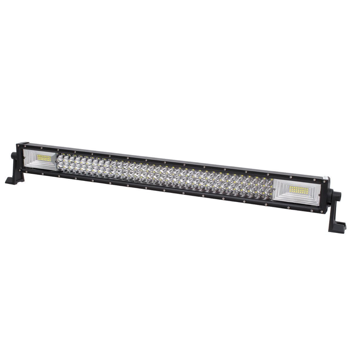 GloboStar® 85483 PRO Series Μπάρα Ίσια – Straight TRI-ROW 7D για Αυτοκίνητα & Φορτηγά LED CREE XBD 405W 40500lm 15° & 60° DC 10-30V Αδιάβροχη IP65 Ψυχρό Λευκό 6000K